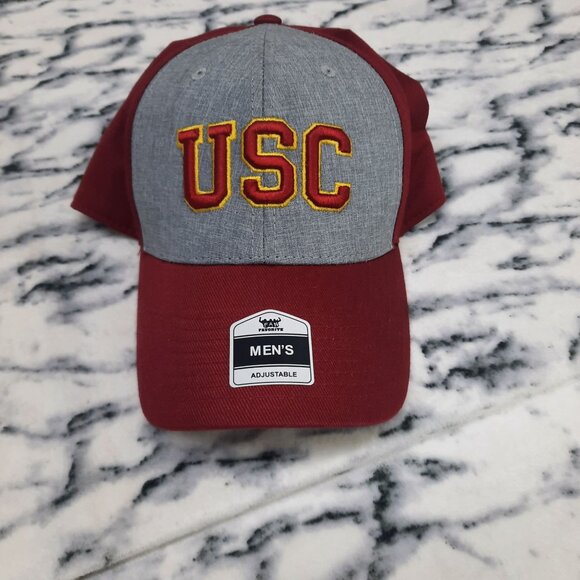 USC Trojans Men's Adjustable Hat - One Size Fits All - Show Off Your Trojan Prid - Picture 1 of 3
